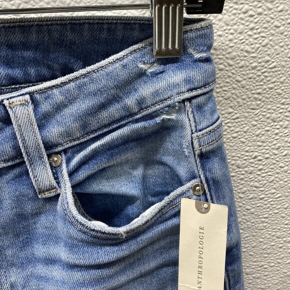 Paige Women’s High-Rise “Laurel” Bootcut Jeans w/ Raw Hem - Picture 7 of 14